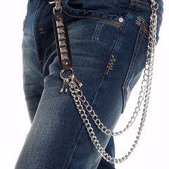 Silvery Metal Waist Chain