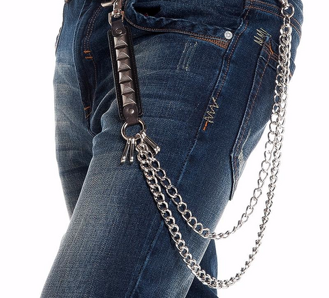 Silvery Metal Waist Chain