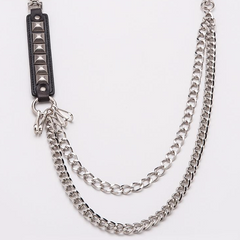 Silvery Metal Waist Chain
