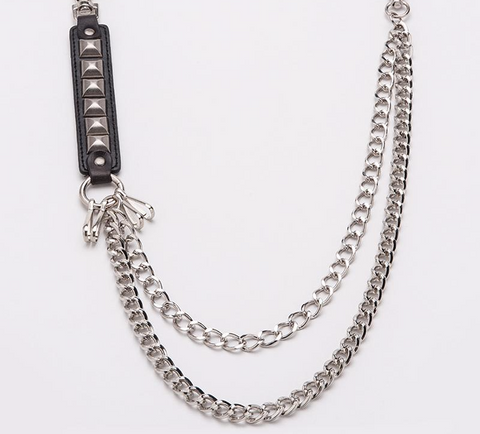 Silvery Metal Waist Chain