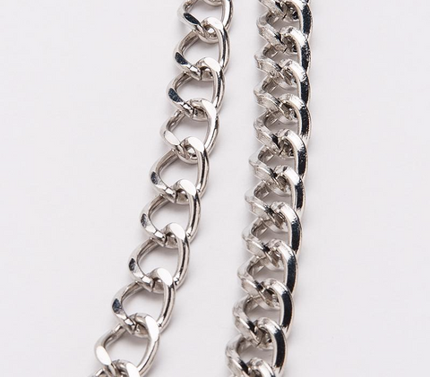 Silvery Metal Waist Chain