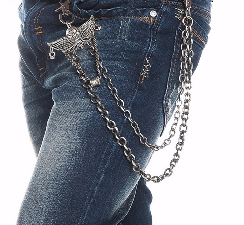 Punk Skeleton Waist Chain